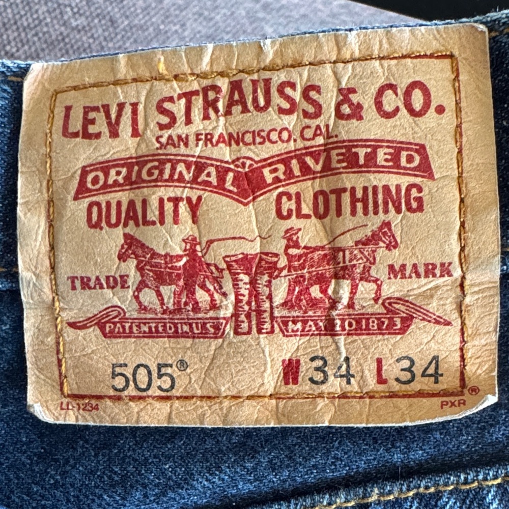 Vintage Levi's 505 Blue Jeans